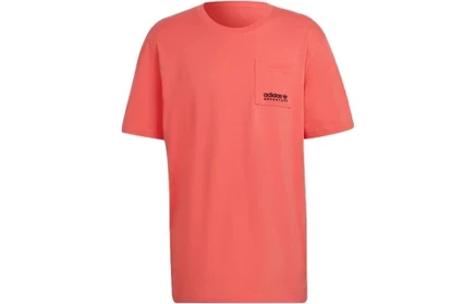 Мужская футболка adidas Originals C, неоново-красная