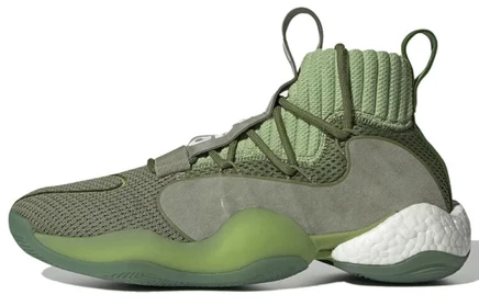 Мужские кроссовки adidas Pharrell Crazy BYW X, зеленые