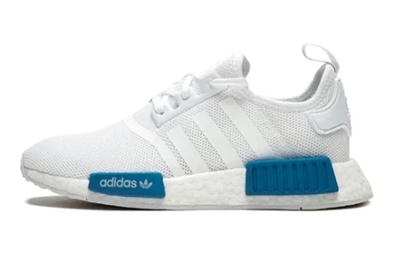 Детские кроссовки adidas NMD R1, бело-синие