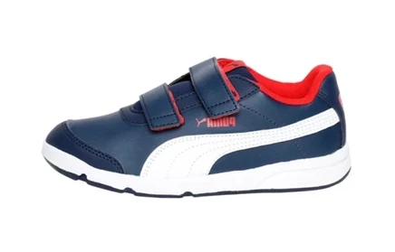 PUMA Stepfleex 2 Sl V Ps Casual Low top Kids' Skateboarding Shoes Dark Blue Children Aged 3 7 Years Old default