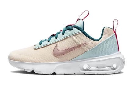 Кроссовки для девочек Nike Air Max Interlock, розово-зеленые