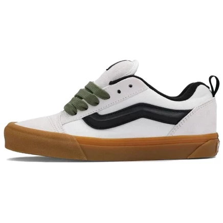 Кеды Vans Knu-Skool Gum White Black, белые