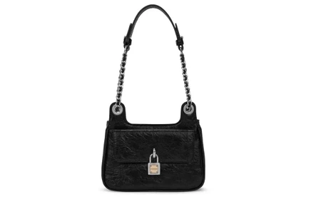 Женская сумка через плечо CHARLES & KEITH, черная