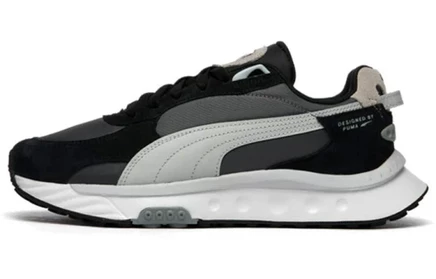 Мужские кроссовки Puma Wild Rider Rollin, черно-серые