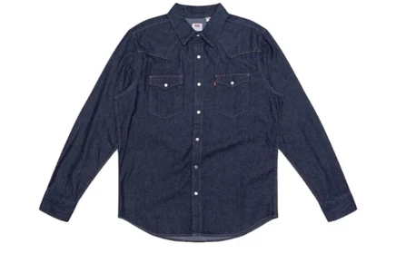 Мужская джинсовая рубашка Levi's, синяя