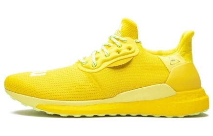 Мужские кроссовки Adidas Pharrell Solar Hu Glide, жёлтые