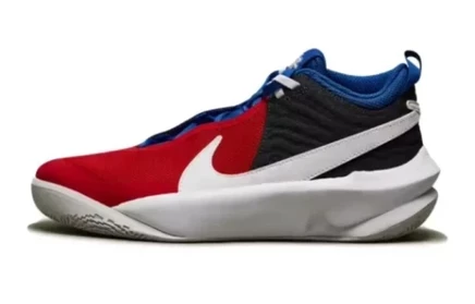 Детские кроссовки Nike Team Hustle D 10, сине-красные