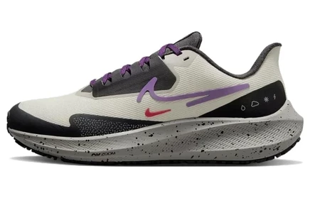Женские кроссовки Nike Pegasus 39 Shield, бежево-фиолетовые