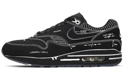 Мужские кроссовки Nike Air Max 1 Tinker Sketch, черные