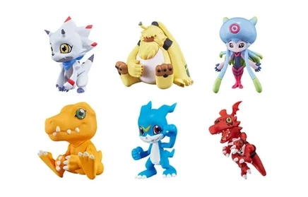 Набор фигурок Bandai Digimon Vol. 02, 6 шт.