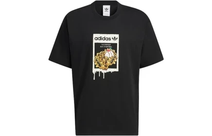 Унисекс-футболка Adidas Originals Valentine's Day, черная