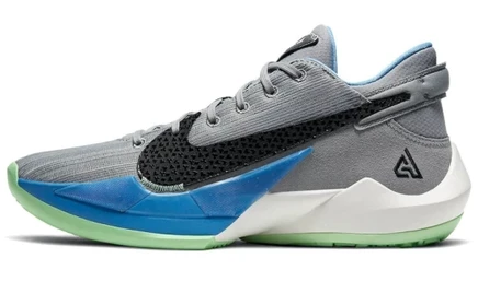 Баскетбольные кроссовки Nike Zoom Freak 2, серые