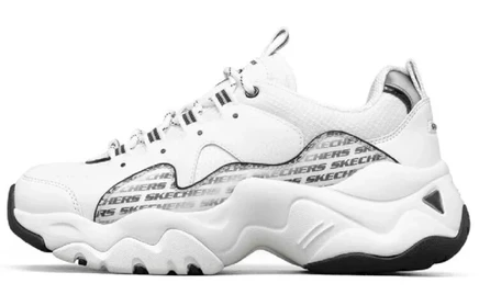 Женские кроссовки Skechers D'Lites 3.0, черно-белые