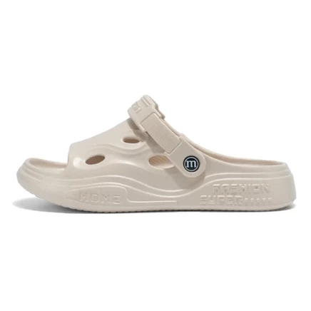 CariteSport Quiet Quick Dry Slide Slippers Men's зеленый