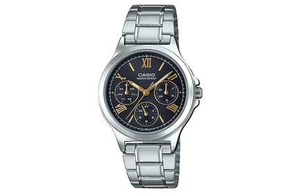 Унисекс-часы Casio LTP-V300D-1A2, 38 мм, черные