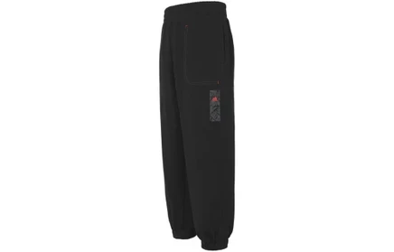 Мужские трикотажные брюки Adidas CNY, черные