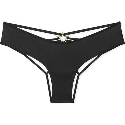 Женские трусы Victoria's Secret, 1 шт., черные