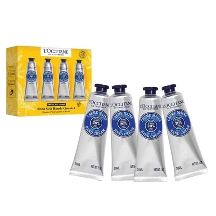 Набор кремов для рук L'Occitane, 4 предмета