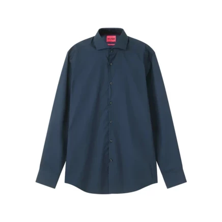 Мужская рубашка Hugo Boss SS25, синяя