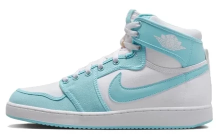 Мужские кроссовки Jordan 1 Retro AJKO, бирюзовые