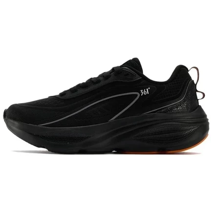 361° Nebula Cushioning Rebound Low top Casual Running Shoes Men's Black obsidian black/smoke gray