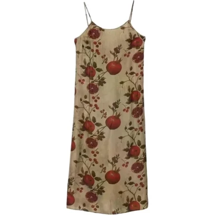 Женское платье Uma Wang Pomegranate миди, разноцветное