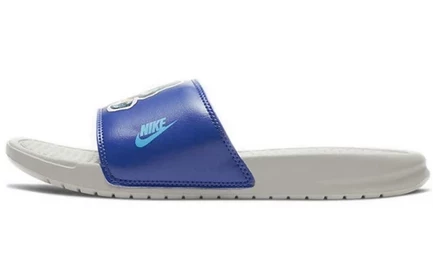 Шлёпанцы Nike Benassi JDI Print, светло-бежевые