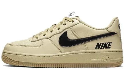 Детские кроссовки Nike Air Force 1 LV8 Gore-Tex, золотые