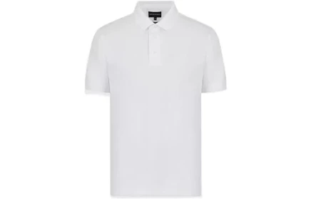 Поло мужское повседневное Emporio Armani Asv белый