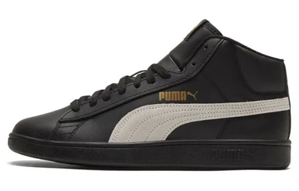 Кроссовки Puma Smash V2 Mid, черные/белые