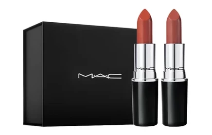 Набор двухцветных матовых помад MAC Yumei, 2 шт.