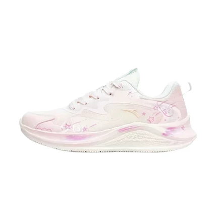 Anta Wander Cushioning Lightweight Rebound Low top Casual Sprint Running Shoes Women's Peach Pink оранжевый