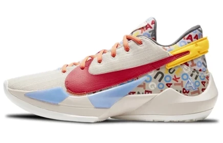 Баскетбольные кроссовки Nike Zoom Freak 2 Alphabet