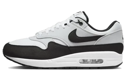 Мужские кроссовки Nike Air Max 1, бело-серо-черные