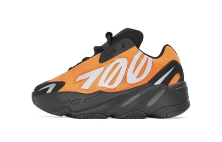 Кроссовки для малышей adidas Yeezy 700 MNVN, оранжевые