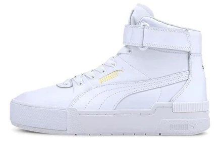 Женские высокие кеды Puma Cali Sport Warm Up, белые