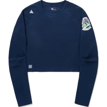 Женская спортивная футболка Li-Ning AHSUE76-1, синяя