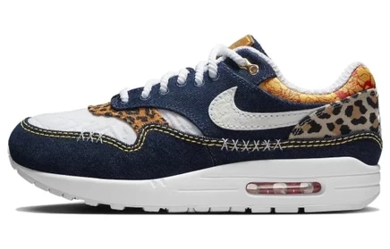 Мужские кроссовки Nike Air Max 1 Premium Denim Leopard