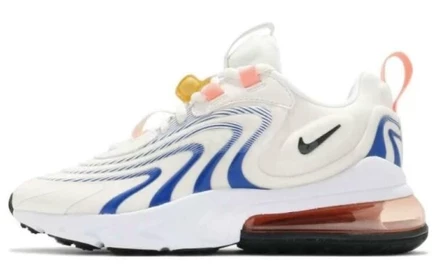 Женские кроссовки Nike Air Max 270 React, кремово-синие