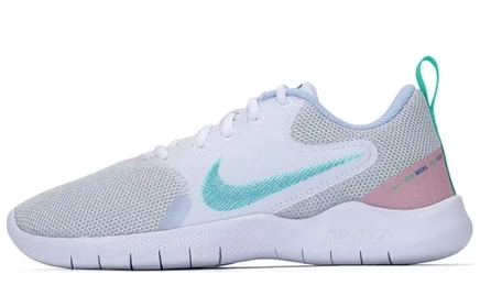 Женские кроссовки Nike Flex Experience Run 10, бело-синие