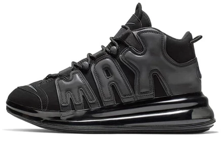 Мужские кроссовки Nike Air More Uptempo 720, черные