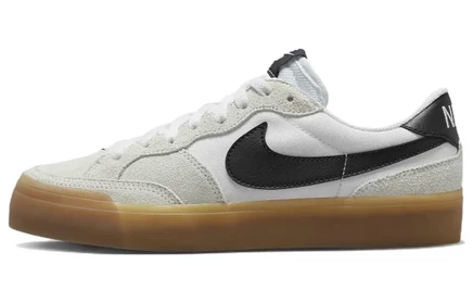 Женские кеды Nike Zoom Pogo Plus SB, бело-черные