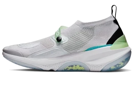 Мужские кроссовки Nike Joyride Flyknit OBJ, серо-салатовые