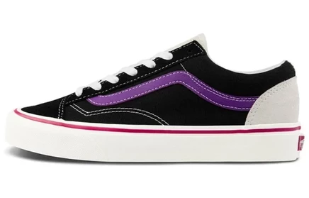 Кеды Vans Style 36 Retro Sport, черно-фиолетовые