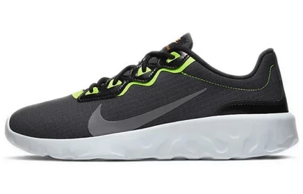 Мужские кроссовки Nike Explore Strada WNTR, серо-салатовые