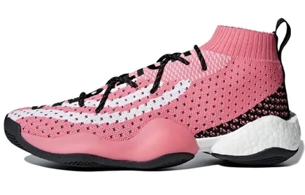 Мужские кроссовки Adidas Crazy BYW Pharrell, розовые