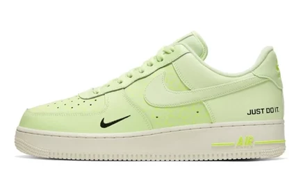 Мужские кроссовки Nike Air Force 1 Low, желто-зеленые