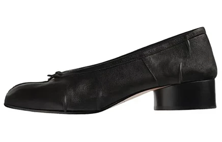 Женские туфли Maison Margiela Tabi 30 мм, черные