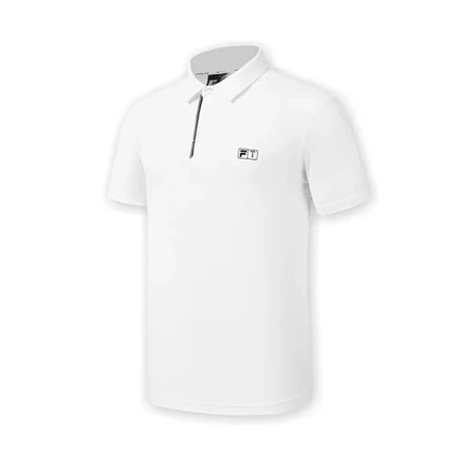 Мужское поло Fila Golf, нефритово-белое