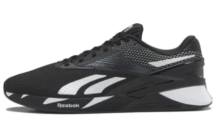 Мужские кроссовки Reebok Nano X3, черно-белые